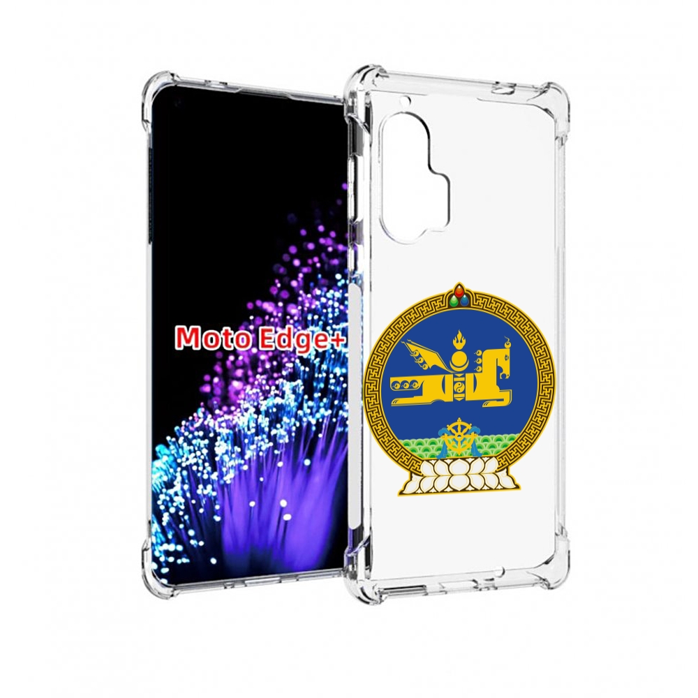

Чехол MyPads герб-монголия для Motorola Edge+ Plus, Прозрачный, Tocco