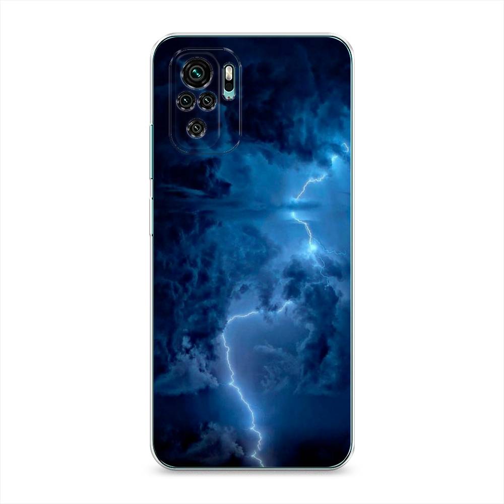 фото Силиконовый чехол "молния" на xiaomi redmi note 10s awog