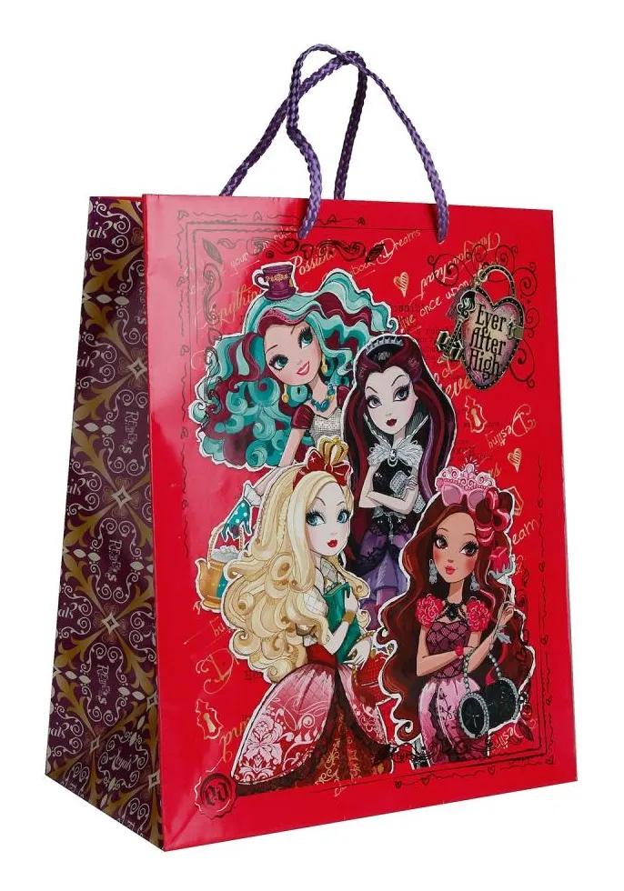 

Пакет подарочный Играем Вместе Ever After High, 33х46х20см
