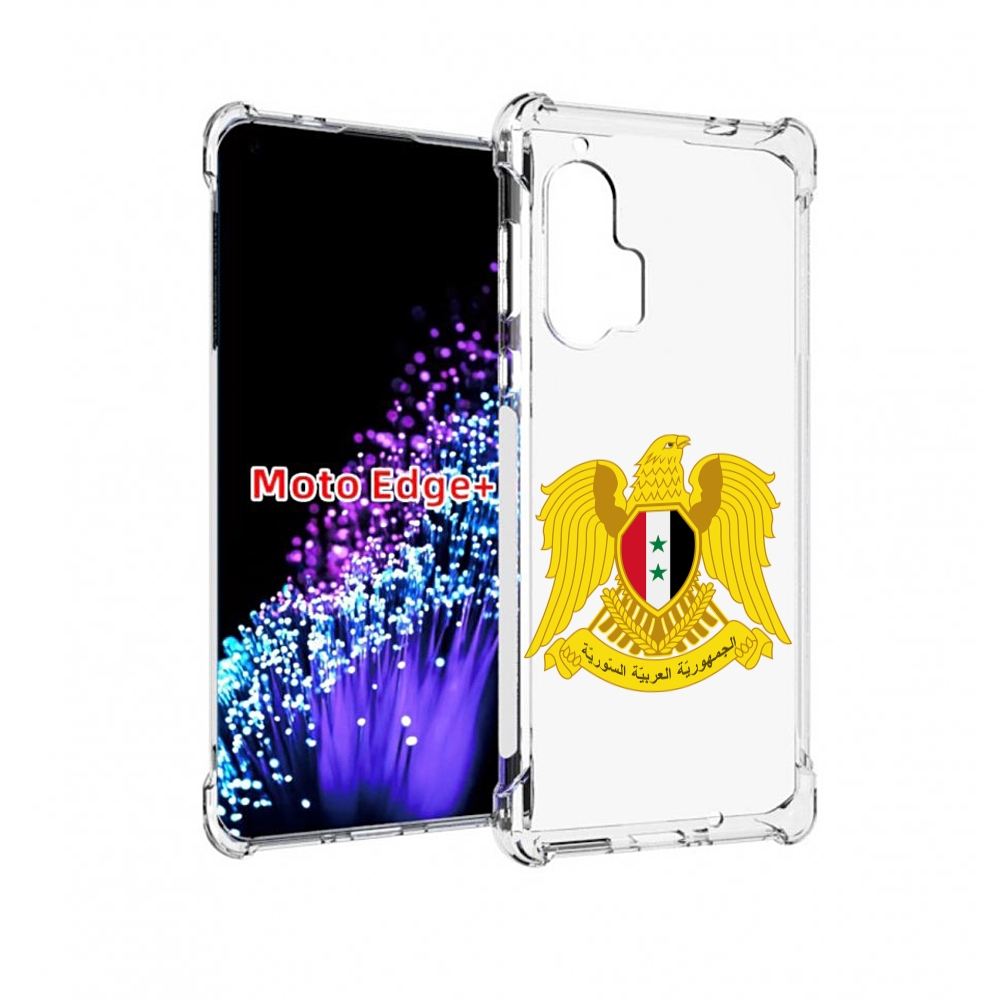 

Чехол MyPads герб-сирии для Motorola Edge+ Plus, Прозрачный, Tocco