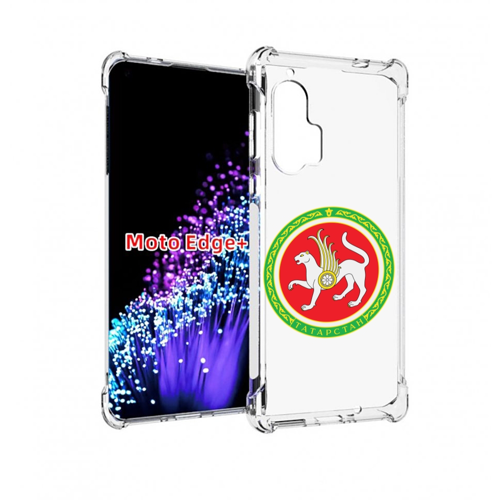

Чехол MyPads герб-татарстан-казань для Motorola Edge+ Plus, Прозрачный, Tocco