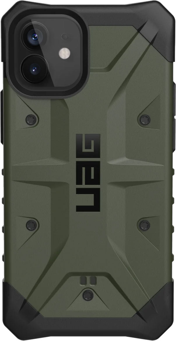 фото Защитный чехол uag для iphone 12 mini серия pathfinder цвет - оливковый