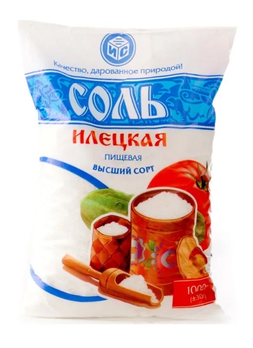 

Соль Илецкая молотая пищевая