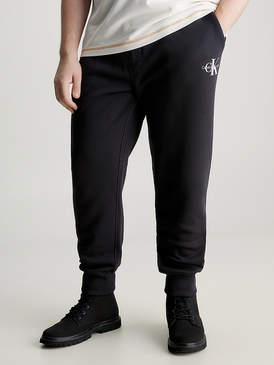 Брюки Calvin Klein Jeans для мужчин, J30J324685, размер S, черный-BEH