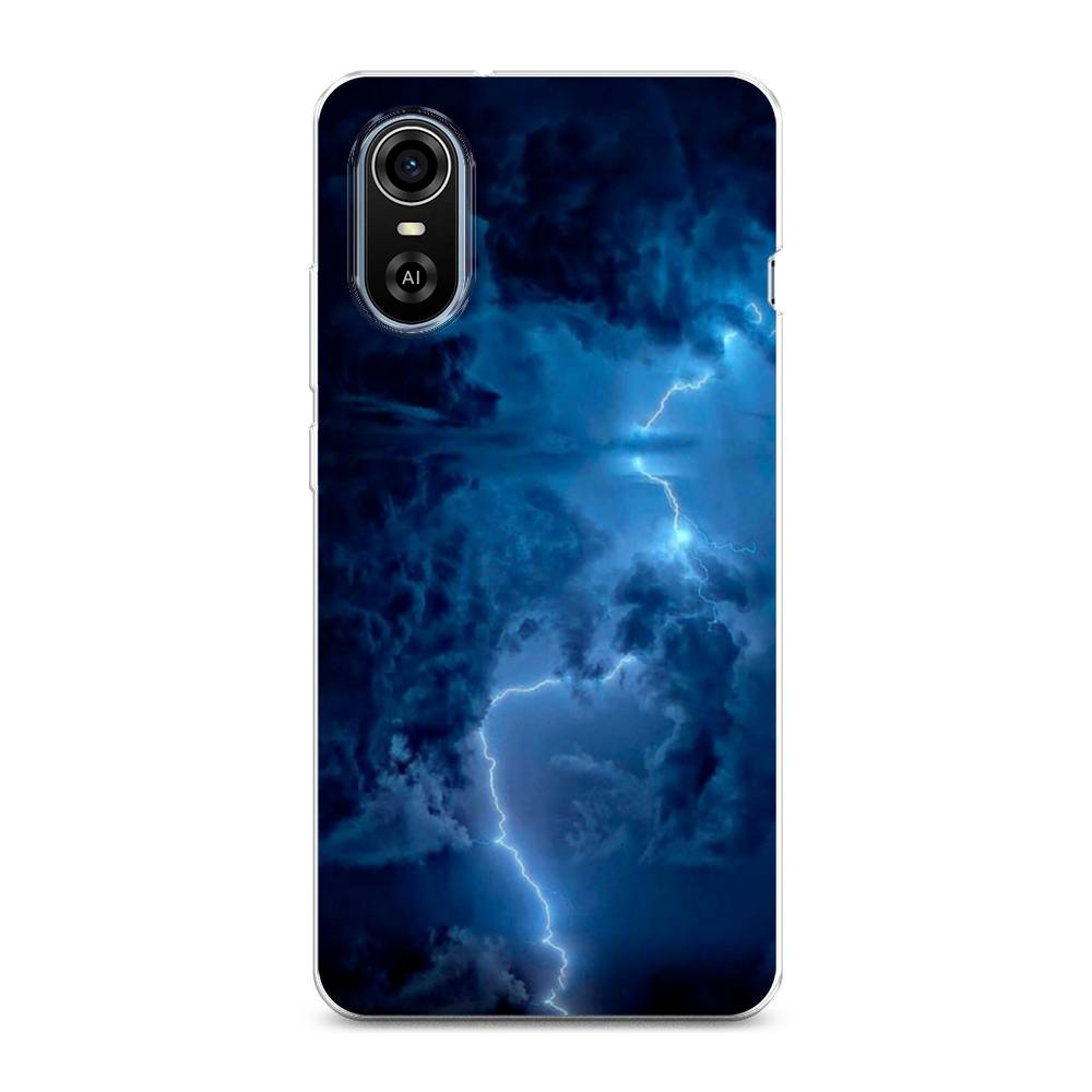 

Чехол Awog на ZTE Blade A31 Plus / ЗТЕ Блэйд A31 Plus "Молния", Разноцветный, 135750-4