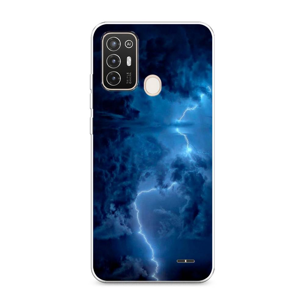 

Чехол Awog на ZTE Blade A52 / ЗТЕ Блэйд A52 "Молния", Разноцветный, 136250-4
