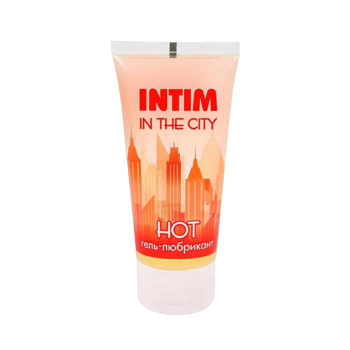 

Гель-смазка INTIM in the city Hot, на водной основе, разогревающая, имбирь, 60 мл