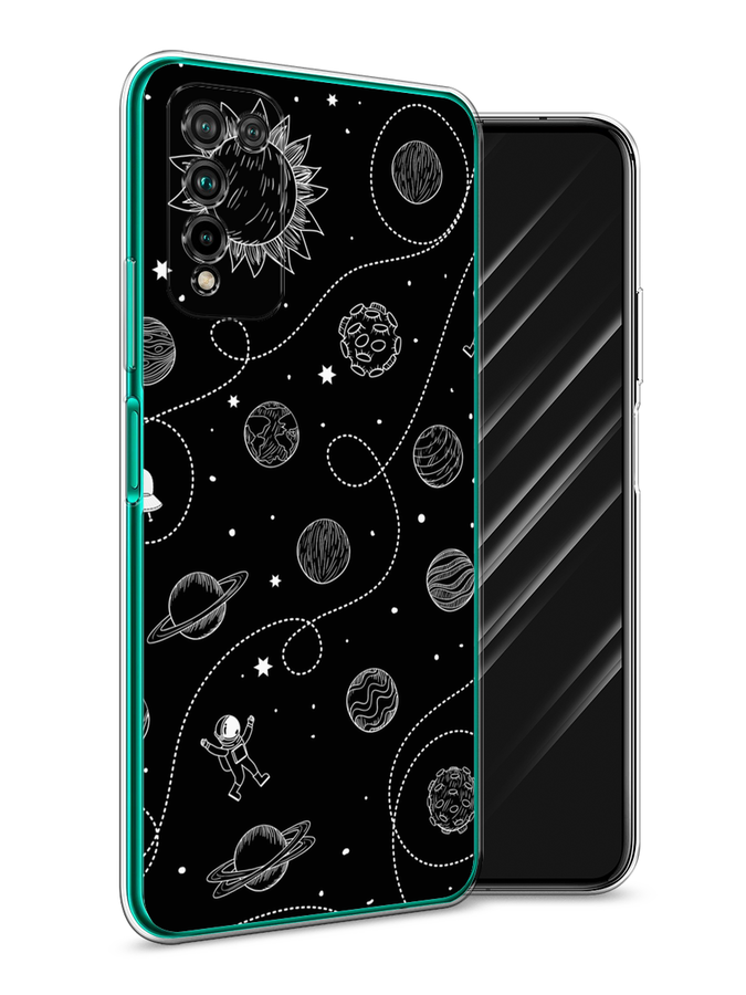 

Чехол Awog на Honor 10X Lite "В невесомости", Бежевый, 6104650-4