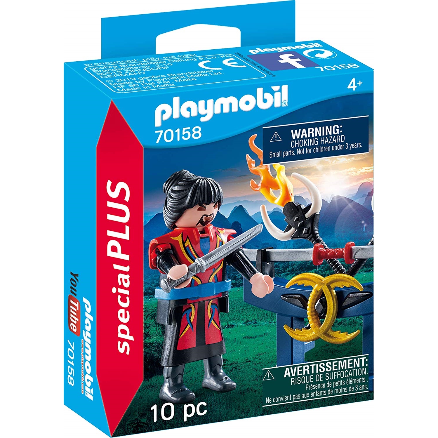 фото Конструктор playmobil воин 70158