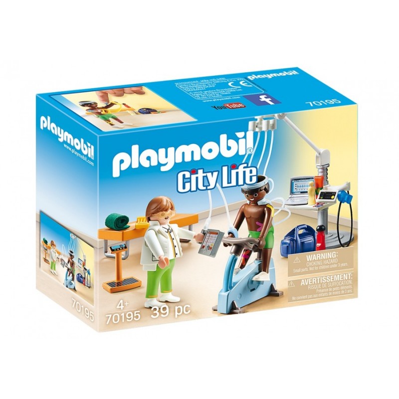 

Конструктор Playmobil Физиотерапевт 70195, Больница