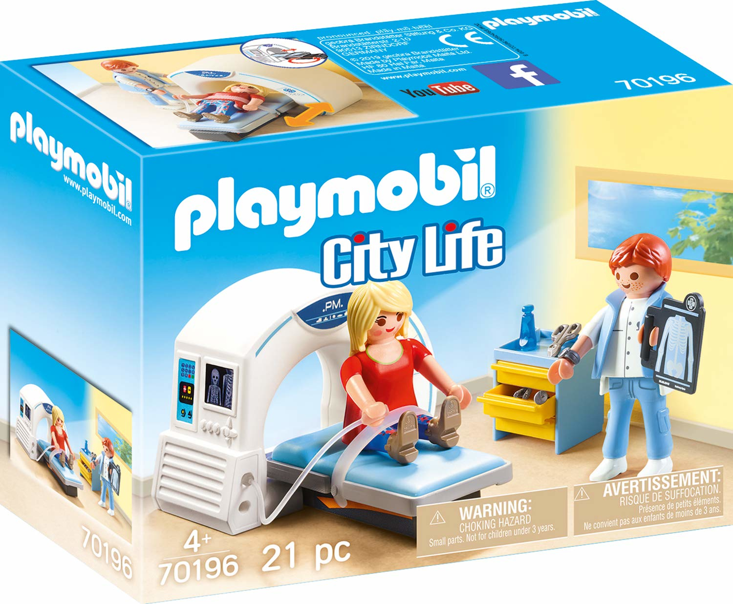 фото Конструктор playmobil рентгенолог 70196