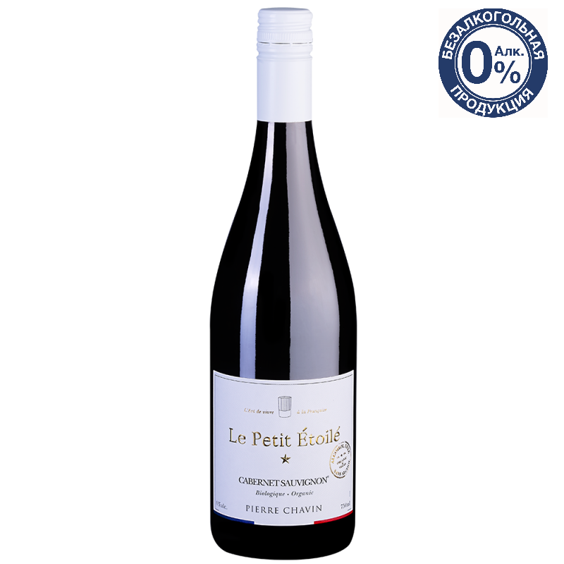 

Вино безалкогольное Le Petit Etoile Cabernet Sauvignion красное сухое 0,75 л