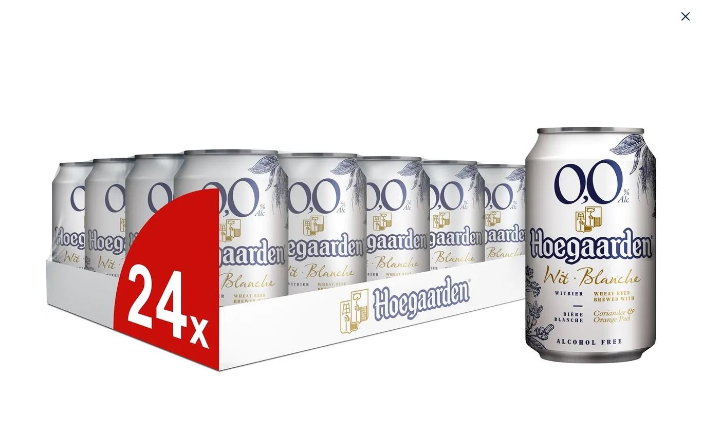 

Пивной напиток Hoegaarden (Хугарден) безалкогольный упаковка 24 шт. по 0,33 л.