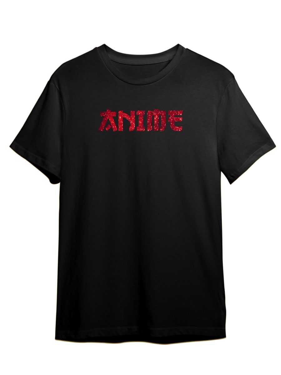 

Футболка унисекс Каждому Своё Anime/Аниме ANRA10GR черная S, "Anime/Аниме" ANRA10GR