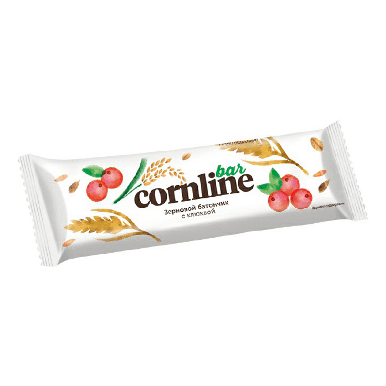 Батончик Cornline Bar из цельных злаков с клюквой и воздушным рисом 30 г 20₽