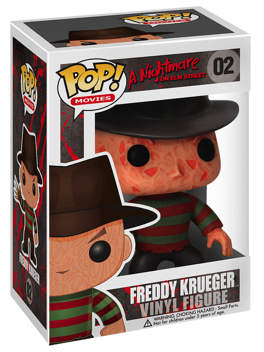 

Фигурка Funko POP! Фредди Крюгер Кошмар на улице Вязов Freddy Krueger ужасы №02 12 см, Pop!