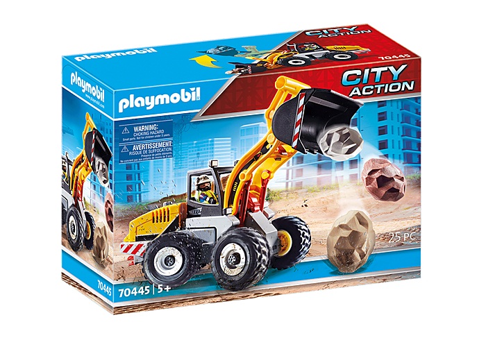 Конструктор Playmobil Фронтальный погрузчик 70445