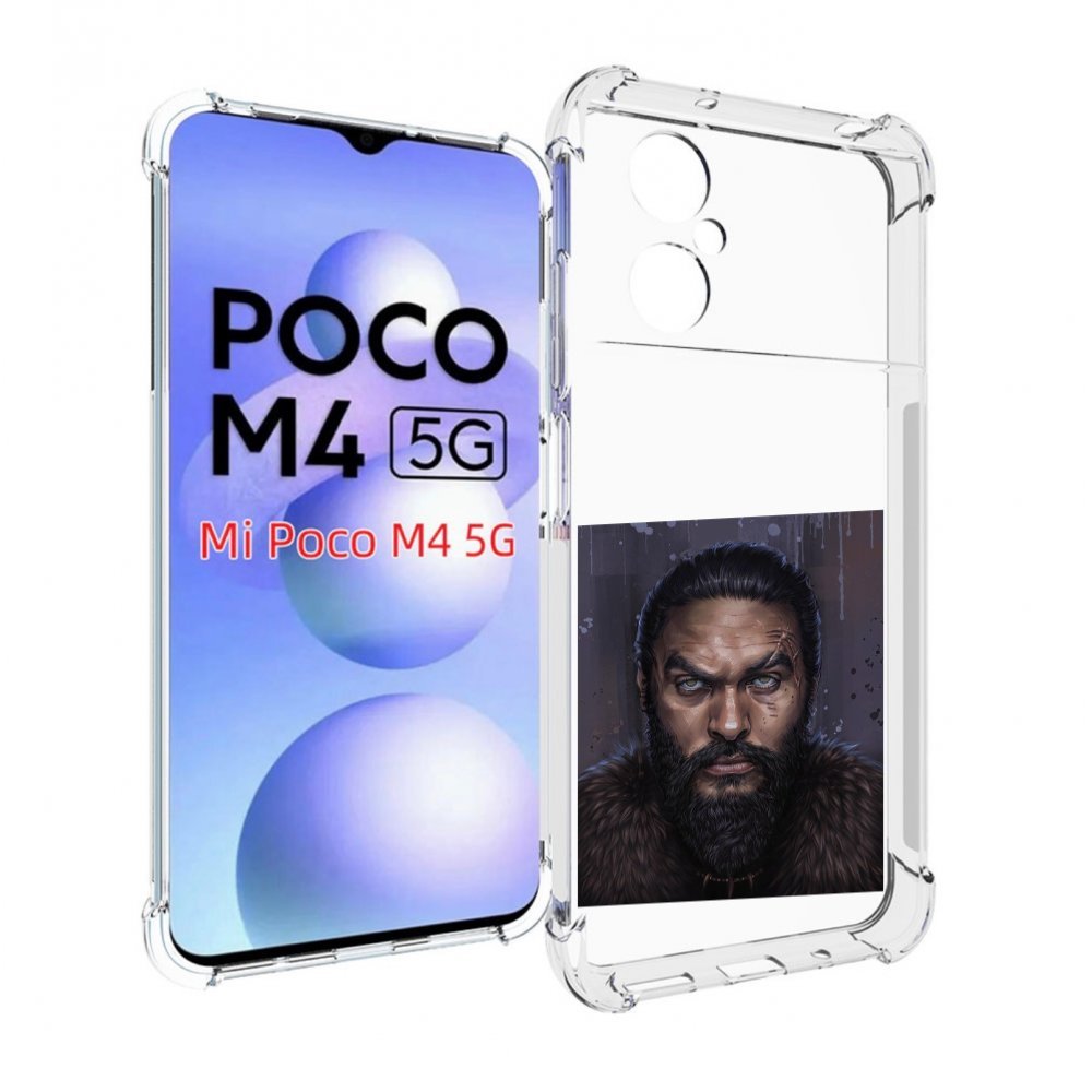 

Чехол MyPads портрет-императора для Xiaomi Poco M4 5G, Прозрачный, Tocco