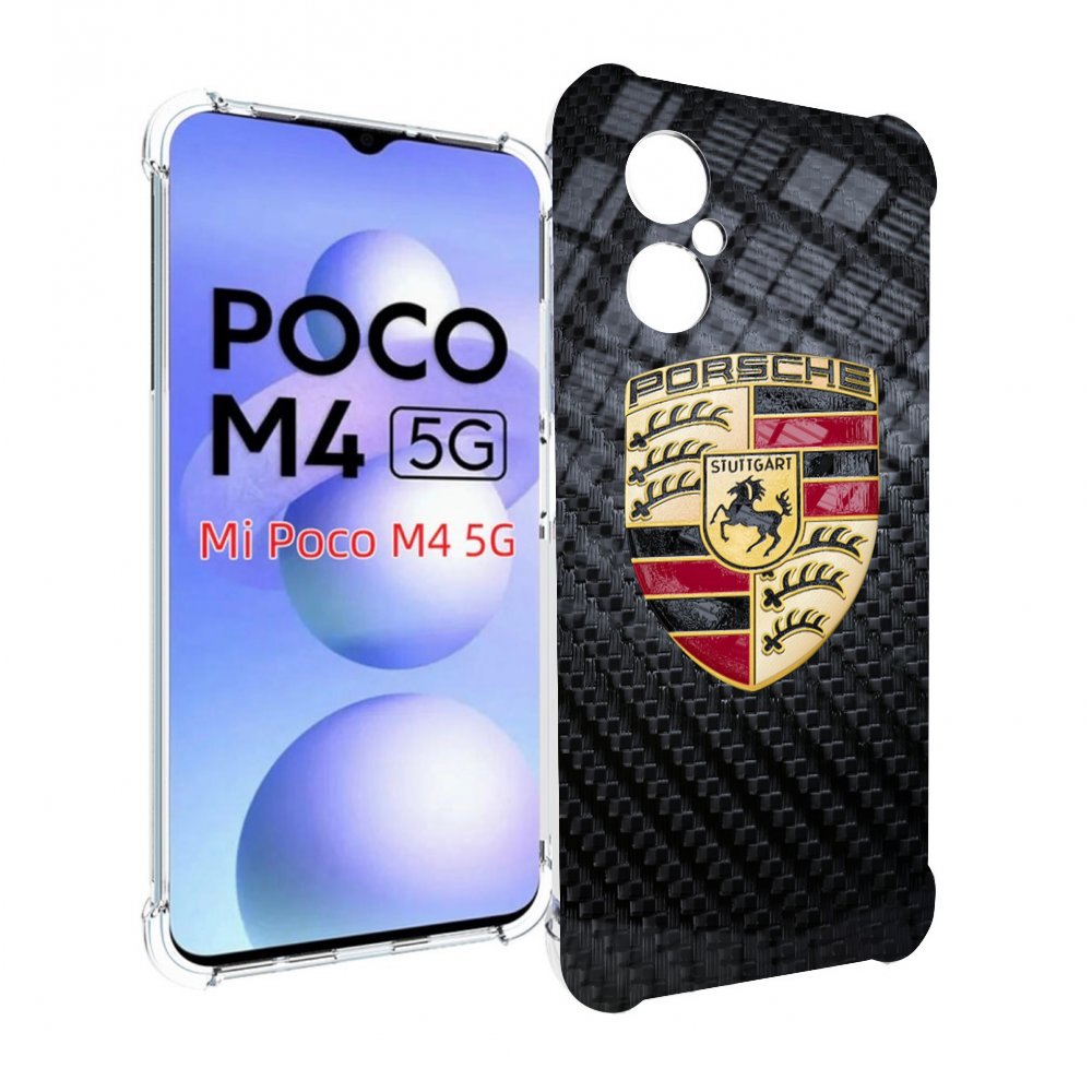 Чехол Mypads Porsche 3 Мужской Для Poco M4 5G