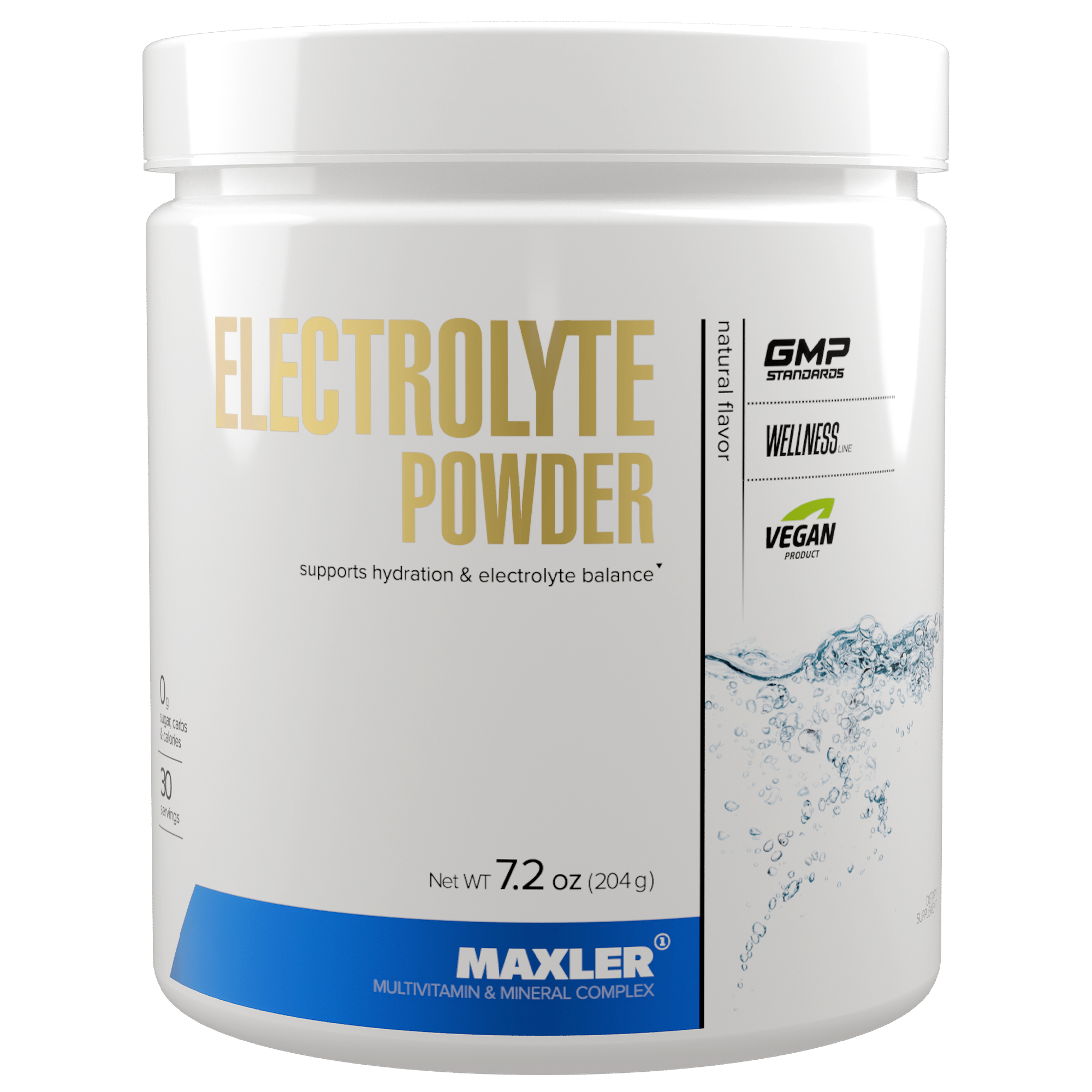 фото Изотоник с электролитами maxler electrolyte powder "натуральный" (204 г)