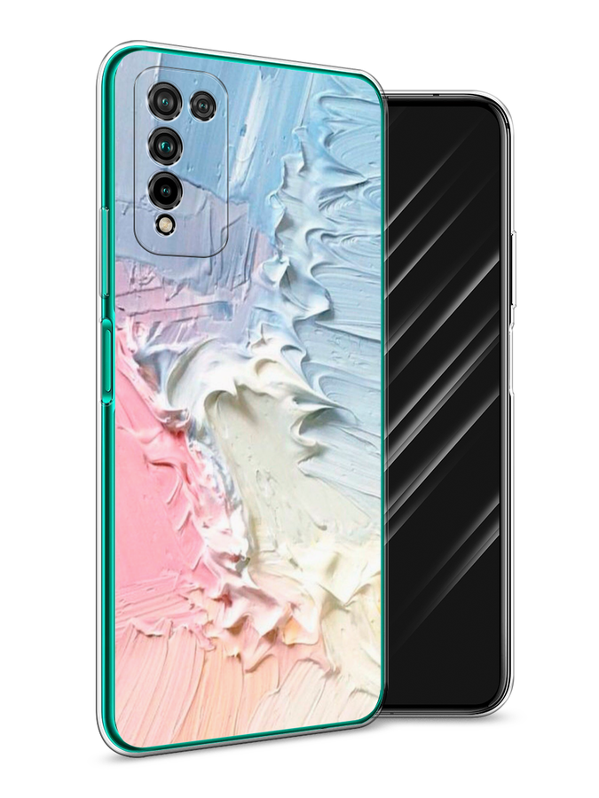 

Чехол Awog на Honor 10X Lite "Фруктовое мороженное", Голубой;розовый;желтый, 6104650-3
