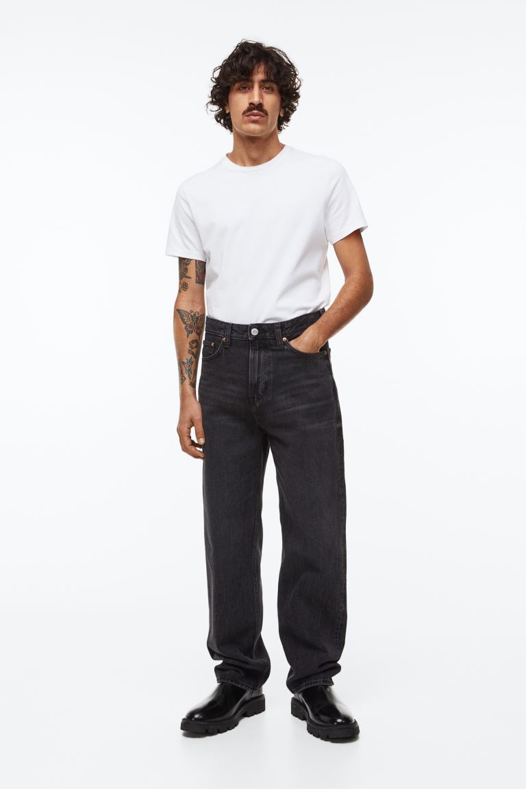 

Джинсы мужские H&M 0979945003 черные 34/32 (доставка из-за рубежа), Черный, 0979945003