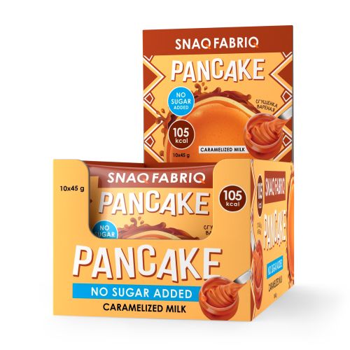 Пирожное Snaq Fabriq PANCAKE Вареная сгущенка, 10 шт х 45 г