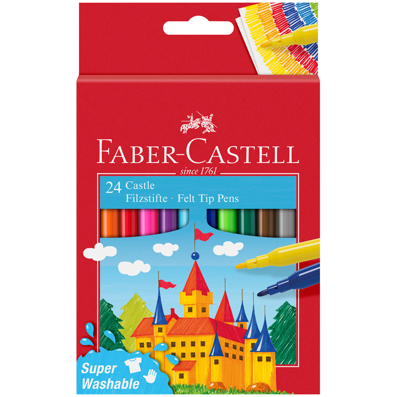 Фломастеры Faber-Castell Замок 24 цвета/554202