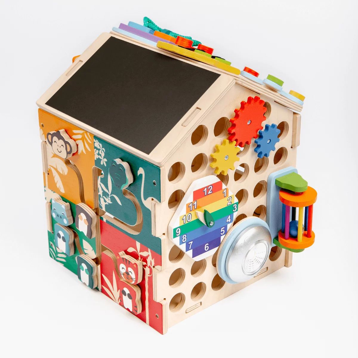 Бизидом-конструктор Mag Wood Сафари Подарок для детей 54vd07-56