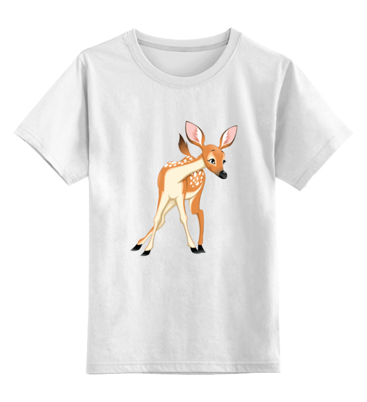 

Детская футболка Printio Олененок цв.белый р.152, 0000002041445