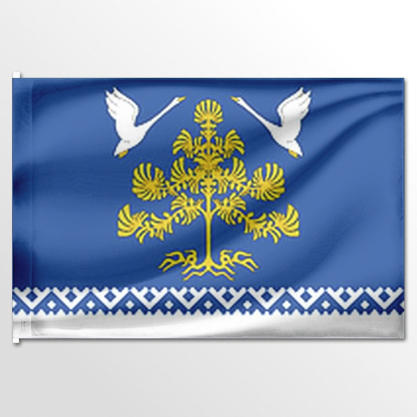 

Флаг ЦТП ФЕНИКС деревни Харампур 135x90 см, 6803-135x90
