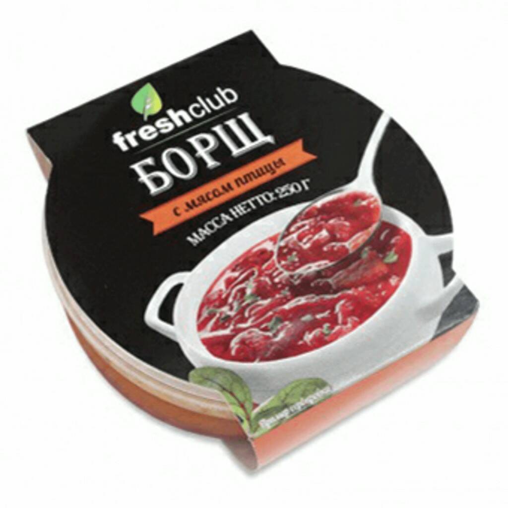 

Борщ с мясом птицы 270г продмастер