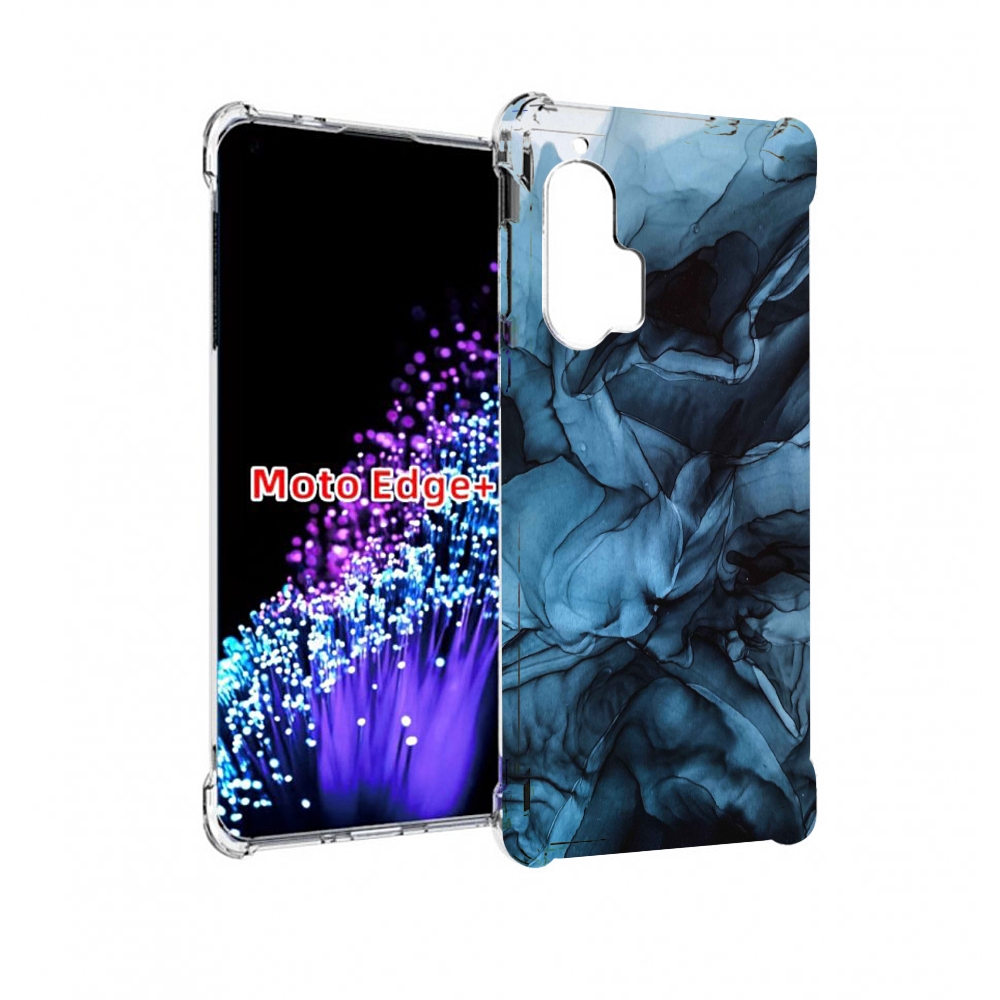 

Чехол MyPads голубой дымок для Motorola Edge+ Plus, Прозрачный, Tocco