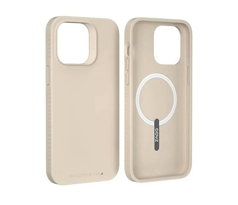

Чехол-накладка Zagg Rio для iPhone 14 Pro Max пластиковый (бежевый)