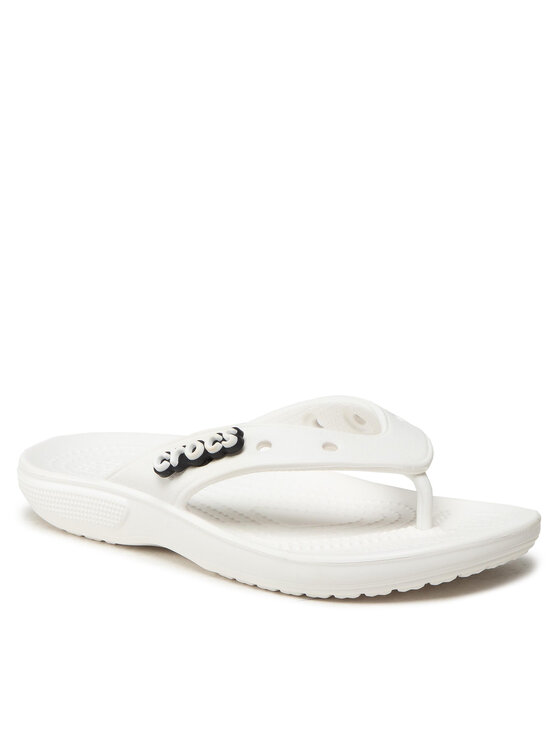 

Шлепанцы Classic Crocs Flip 207713 Crocs белый 37,5 EU, Classic Crocs Flip 207713