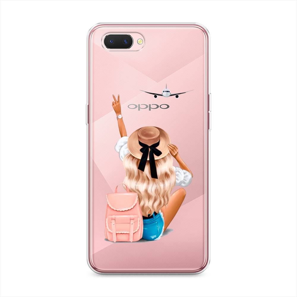 

Чехол Awog на Oppo A3s "Автостопом самолетом", Разноцветный, 252050-7