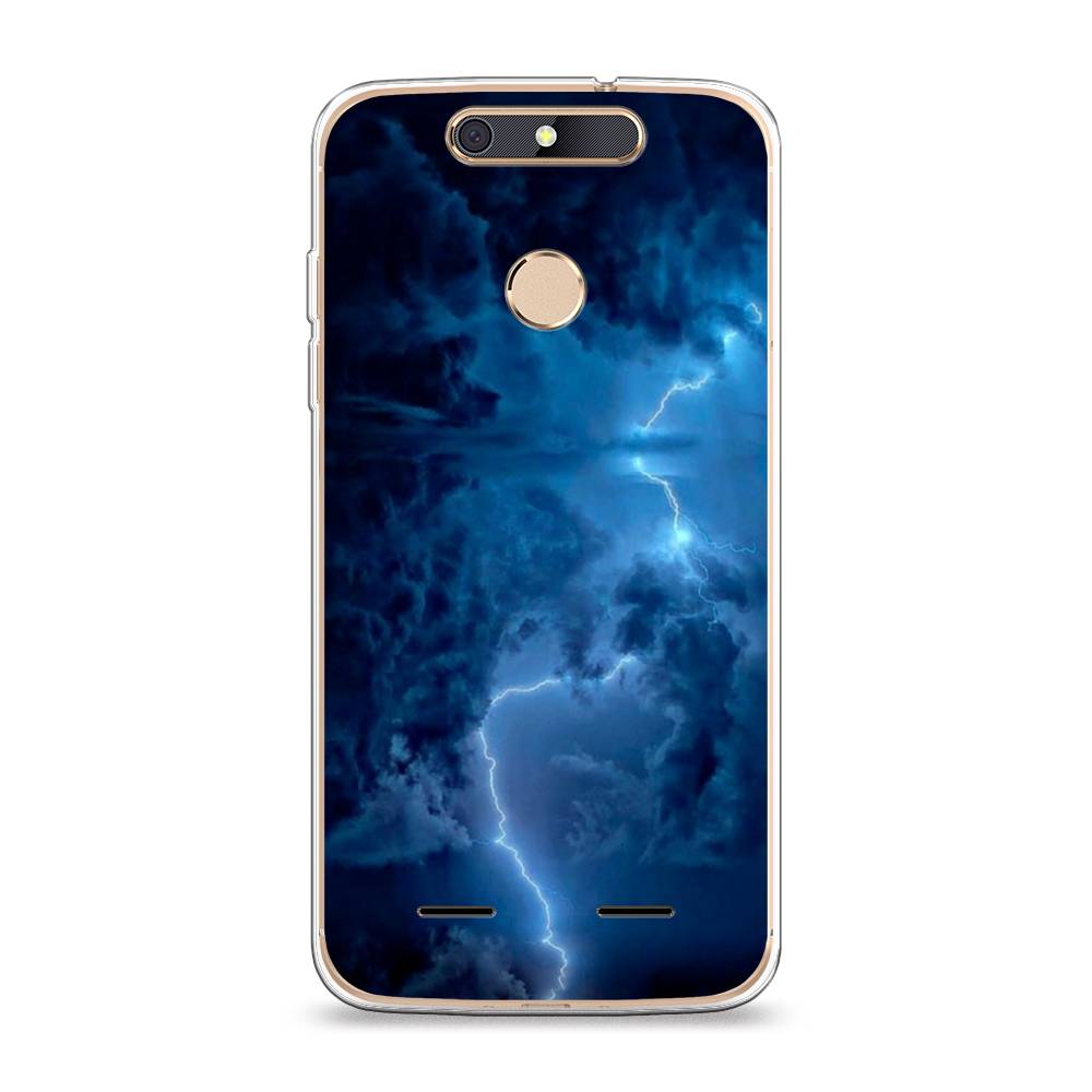 

Чехол Awog на ZTE Blade V8 mini / ЗТЕ Блэйд V8 mini "Молния", 131950-4