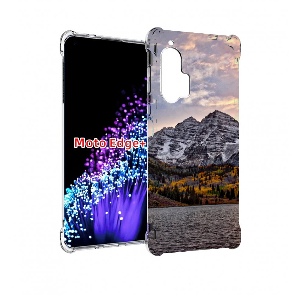 

Чехол MyPads горы-колорадо для Motorola Edge+ Plus, Прозрачный, Tocco