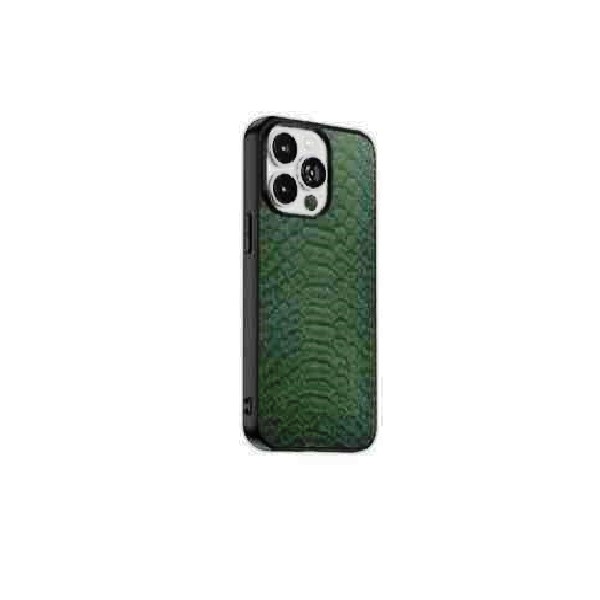 

Чехол-накладка Keephone Croco Series для iPhone 14 Pro темно-зеленый