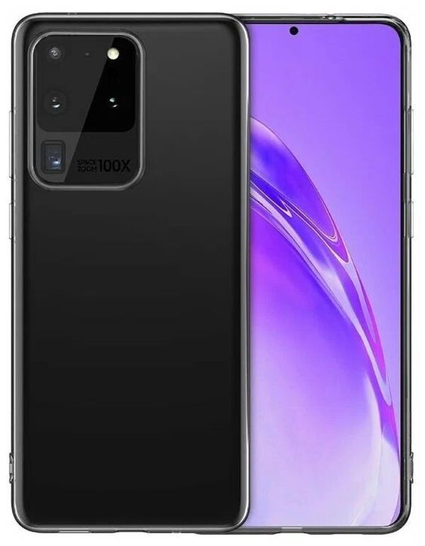 

Чехол-накладка Hoco Light Series для Samsung Galaxy S20 Ultra силиконовый (прозрачный)