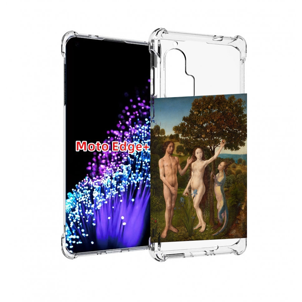 

Чехол MyPads грехопадение для Motorola Edge+ Plus, Прозрачный, Tocco