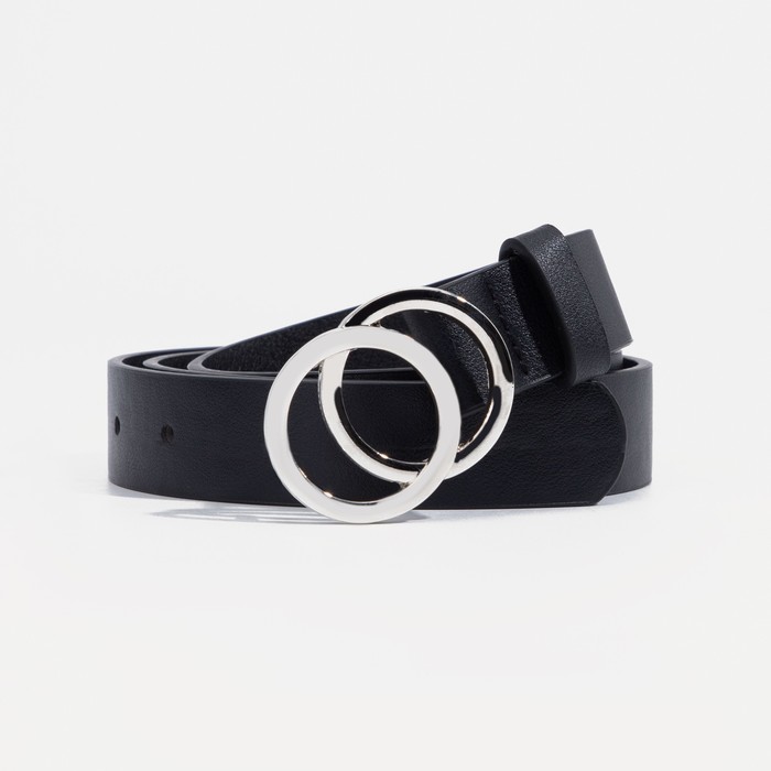 

Ремень женский NoBrand 9291574 чёрный, 115 см, 9291574