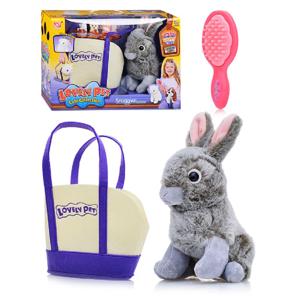 Игровой набор Fanrong Питомец кролик с сумкой в коробке, 23x20x6 см