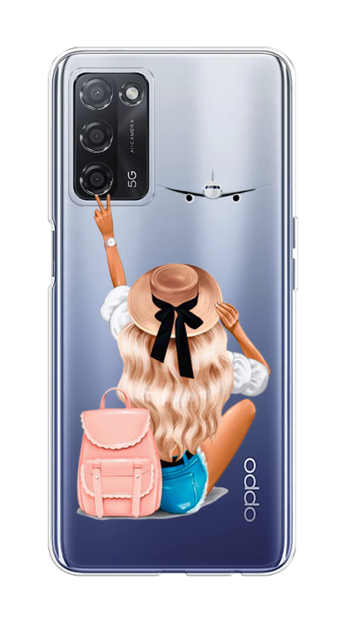 

Чехол Awog на Oppo A55 5G "Автостопом самолетом", Разноцветный, 256250-7