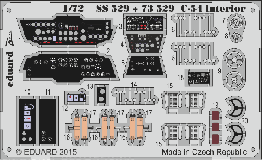 SS529ED C-54 interior SA 172 1215₽