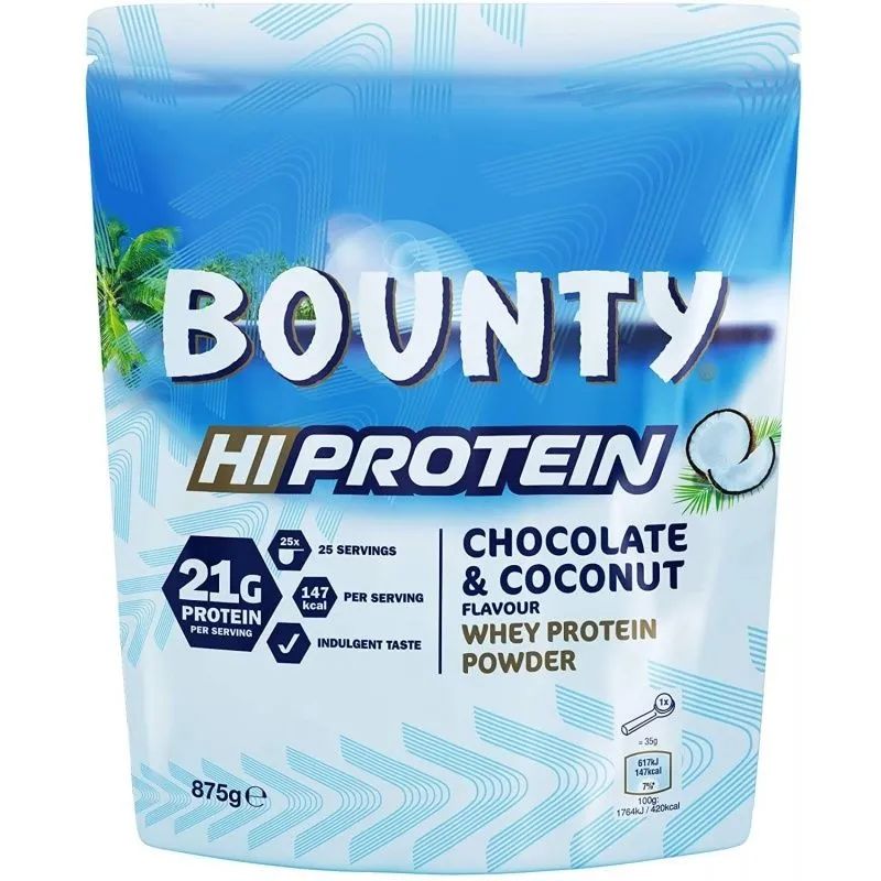 Сывороточный протеин Mars Incorporated Bounty Protein Powder, 875г / Белок для похудения и