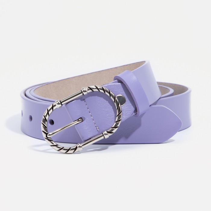 

Ремень женский NoBrand 9170879 сиреневый, 110 см, 9170879