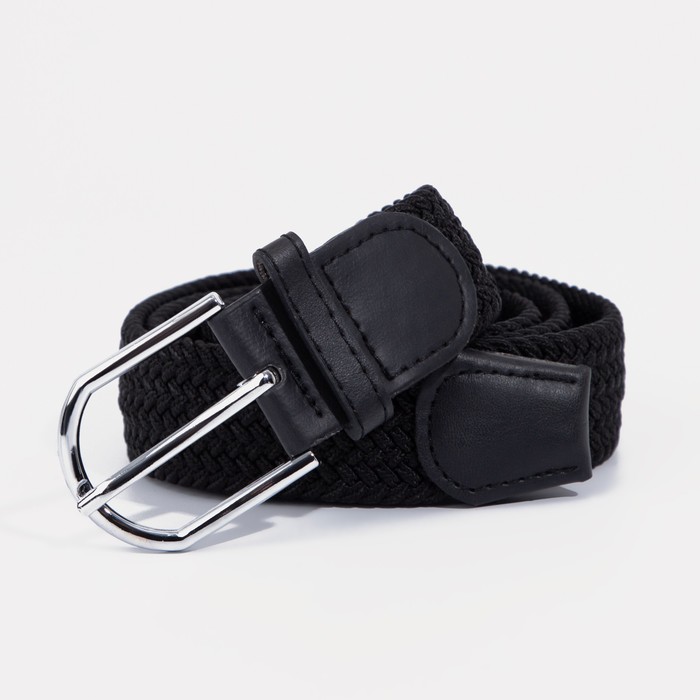 

Ремень женский NoBrand 9176619 чёрный, 115 см, Черный, 9176619