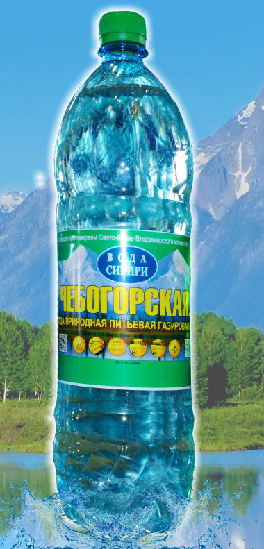 

Вода природная питьевая Чебогорская газированная столовая 1,5 л