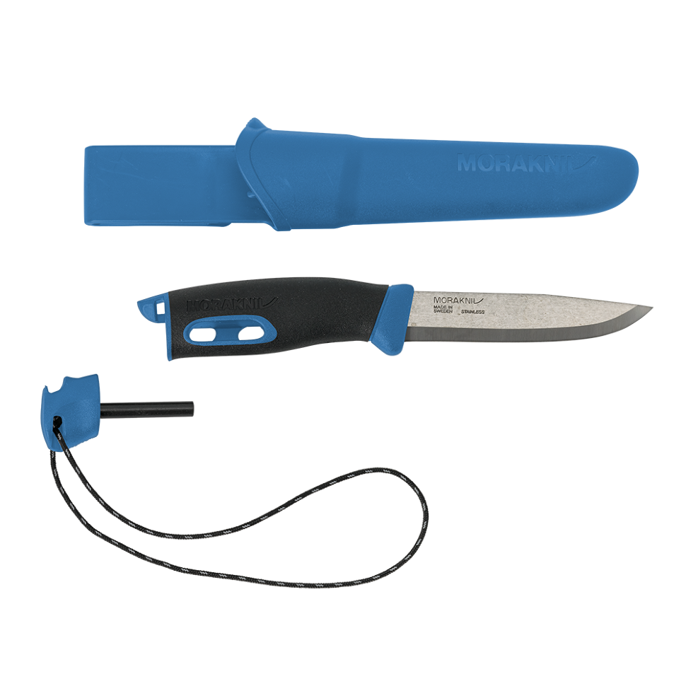 Туристический нож Morakniv Companion Spark, синий